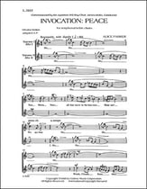 Invocation: Peace SSAA choral sheet music cover